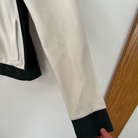 Tory Sport FLAWED Tory Burch Women’s Velour Color Block Track Jacket - Picture 6 of 12